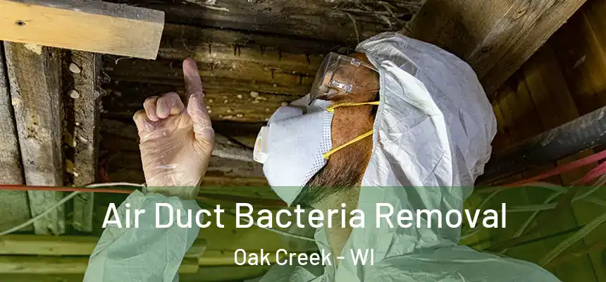Air Duct Bacteria Removal Oak Creek - WI