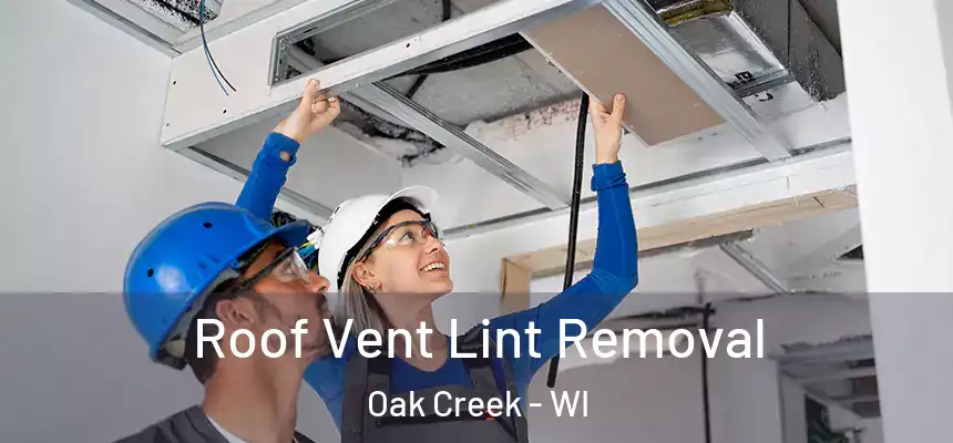Roof Vent Lint Removal Oak Creek - WI