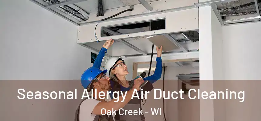  Seasonal Allergy Air Duct Cleaning Oak Creek - WI